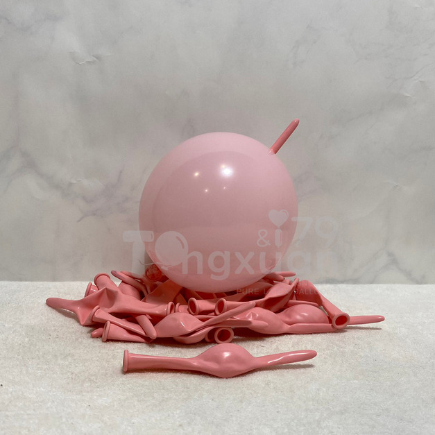 12吋連接球-標準面/馬卡粉色SR9 ( T牌 )make Pink