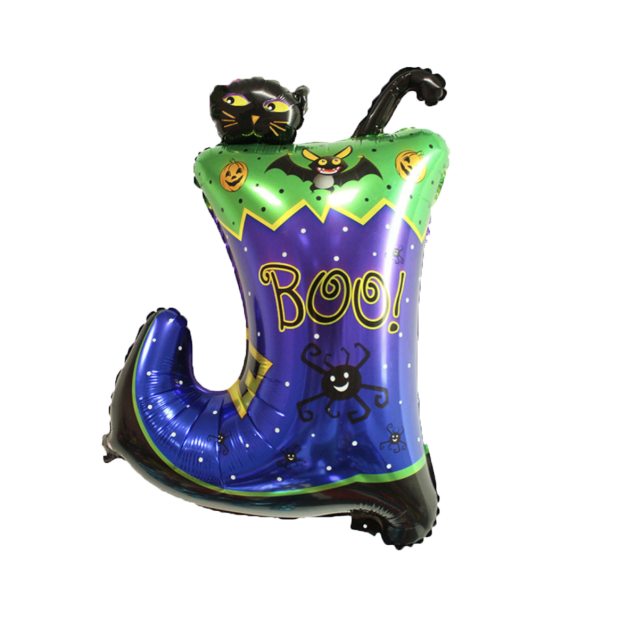 70公分高 萬聖節鋁箔氣球-大巫婆鞋