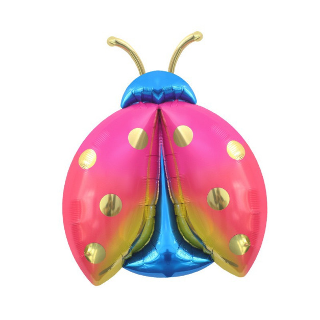 79cm 昆蟲系列鋁箔球-瓢蟲