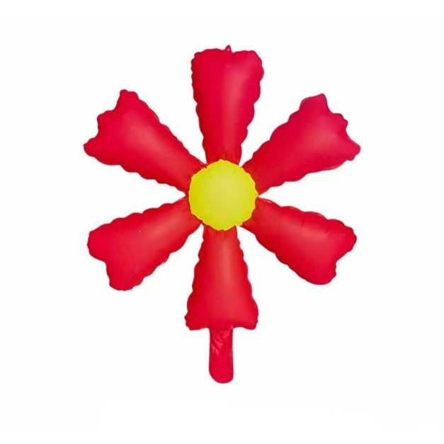 60cm六辦雛菊花-紅色