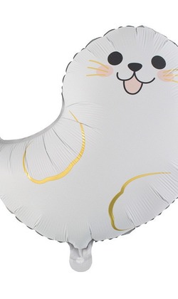 59cm 海洋鋁箔氣球-絲光海豹