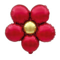 43cm復古絲絨花铝膜氣球-粉/紅/玫/白/藍_1