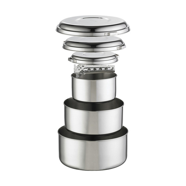 MSR Alpine 4 Pot Set 4人不鏽鋼鍋組3+2+1L