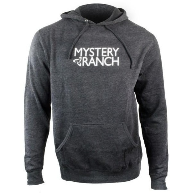 Mystery Ranch 神秘農場 Ex Logo Hoody 混紡棉質長袖刷毛帽T 炭灰