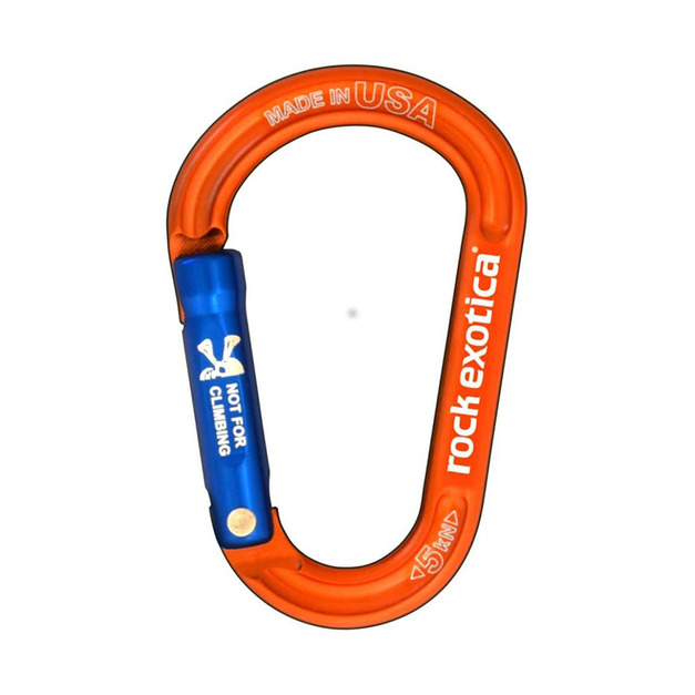 Rock Exotica RockX D型無鎖配件小鉤環 橘