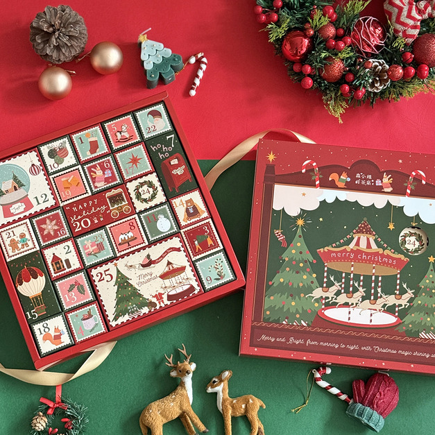 【預購】|早鳥價 | 2025限定・旋轉木馬倒數月曆 聖誕禮物