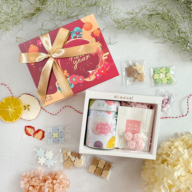 【獨家禮盒】| 85折優惠 | 德國茶與日本造型砂糖禮盒 祝福禮物