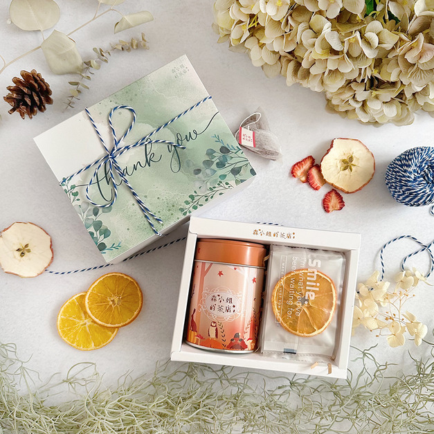 【祝福禮盒】| 果乾禮盒 | 花果茶鮮果乾 感謝禮盒