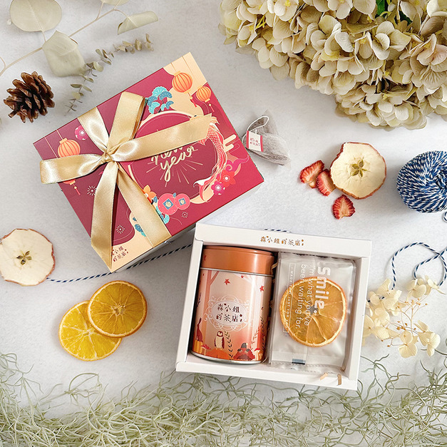 【聖誕禮盒】| 果乾禮盒 | 花果茶鮮果乾祝福感謝禮盒