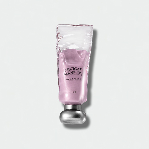 [Muzigae Mansion] 透明顏料罐光澤液體腮紅露 #好命千金腮紅 001 Lilium 柔粉百合