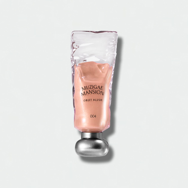 [Muzigae Mansion] 透明顏料罐光澤液體腮紅露 #好命千金腮紅 004 Salty 奶鹽暖橘