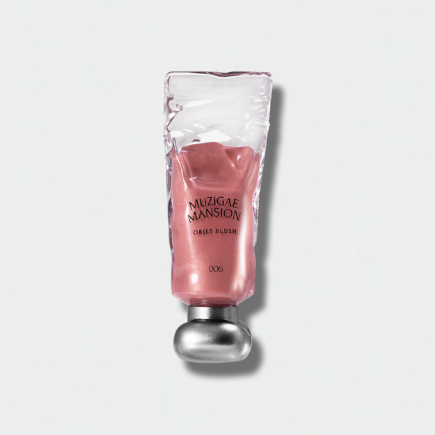 [Muzigae Mansion] 透明顏料罐光澤液體腮紅露 #好命千金腮紅 006 Emberly 餘暈赤陶
