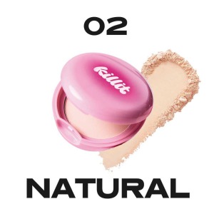 [killit] 一拍柔霧 保濕持妝蜜粉餅 02 NATURAL 健康裸