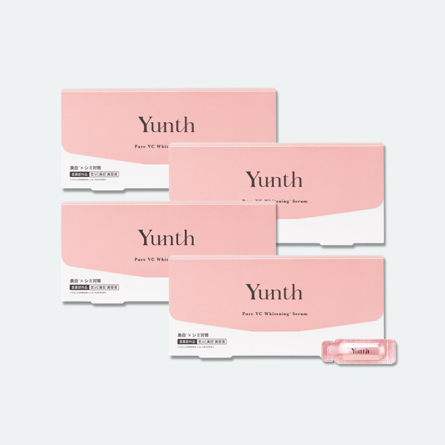 【Yunth】 生VC美白溫感安瓶精華膠囊-四盒特惠組