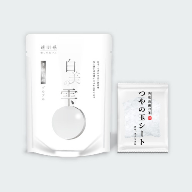  日本居家水飛梭｜日本白美球30g x 黑頭剋星蒟蒻片