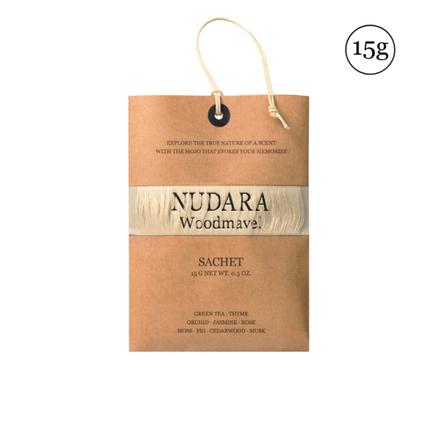 官網預購【NUDARA】完美空間香氛香包15g - WOODMAVEL 霧影無花 (11/9後出貨)