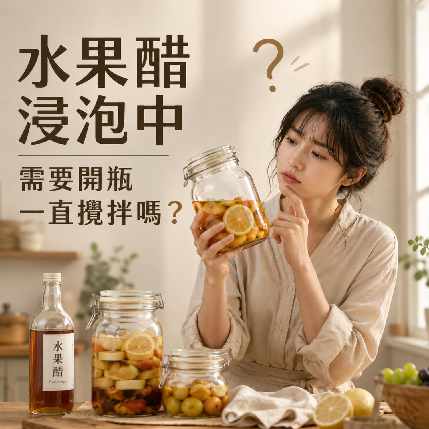 新手做水果醋,水果醋要浸泡多久,水果醋製作流程,水果醋做法,水果醋會壞嗎,水果醋會過期嗎,水果醋保存,水果醋保存期限,北極星小學堂,晶巧純釀糯米醋,北極星Polestar
