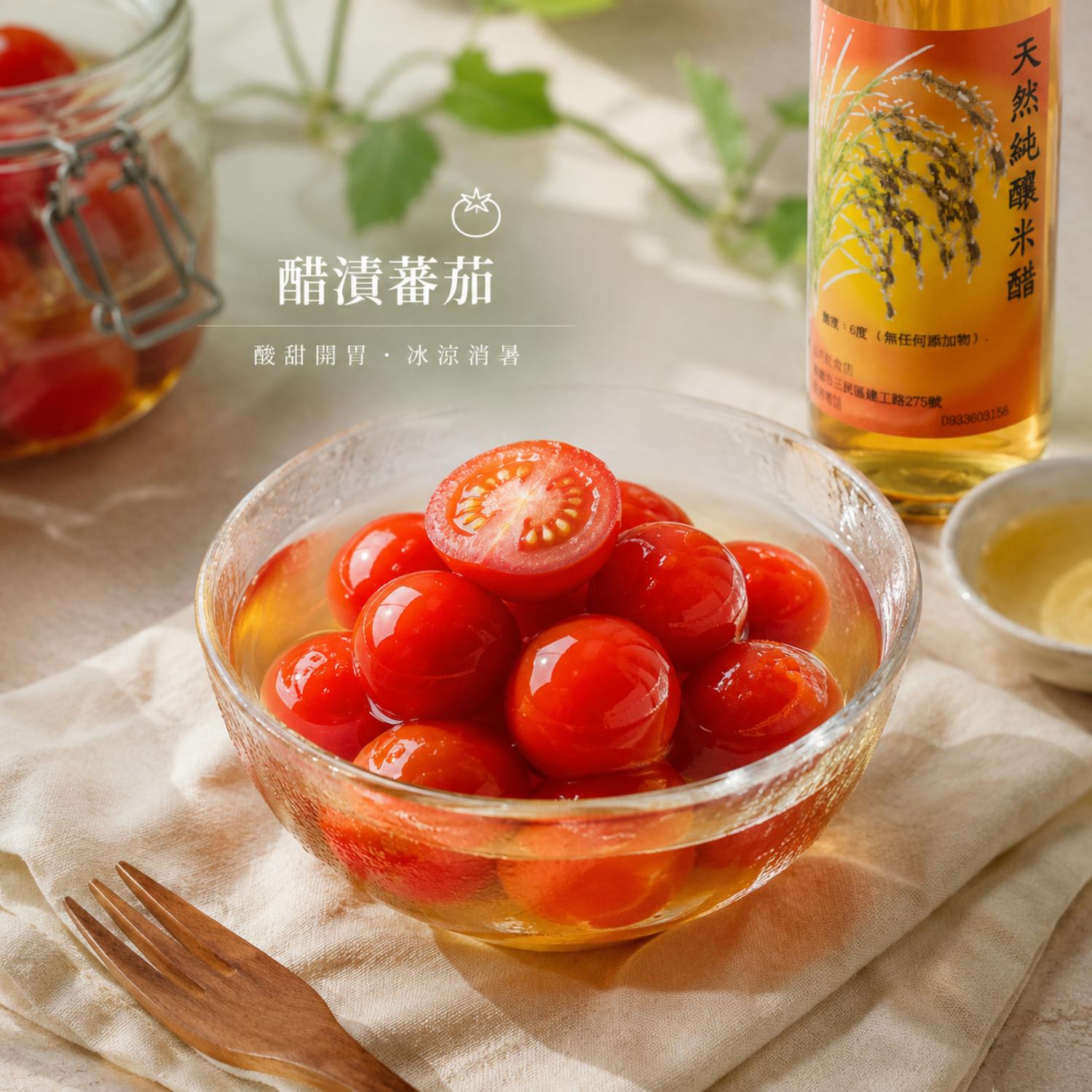 米醋料理,米醋,晶巧純釀米醋,夏季涼拌菜食譜,水果創意料理,北極星廚房,北極星Polestar