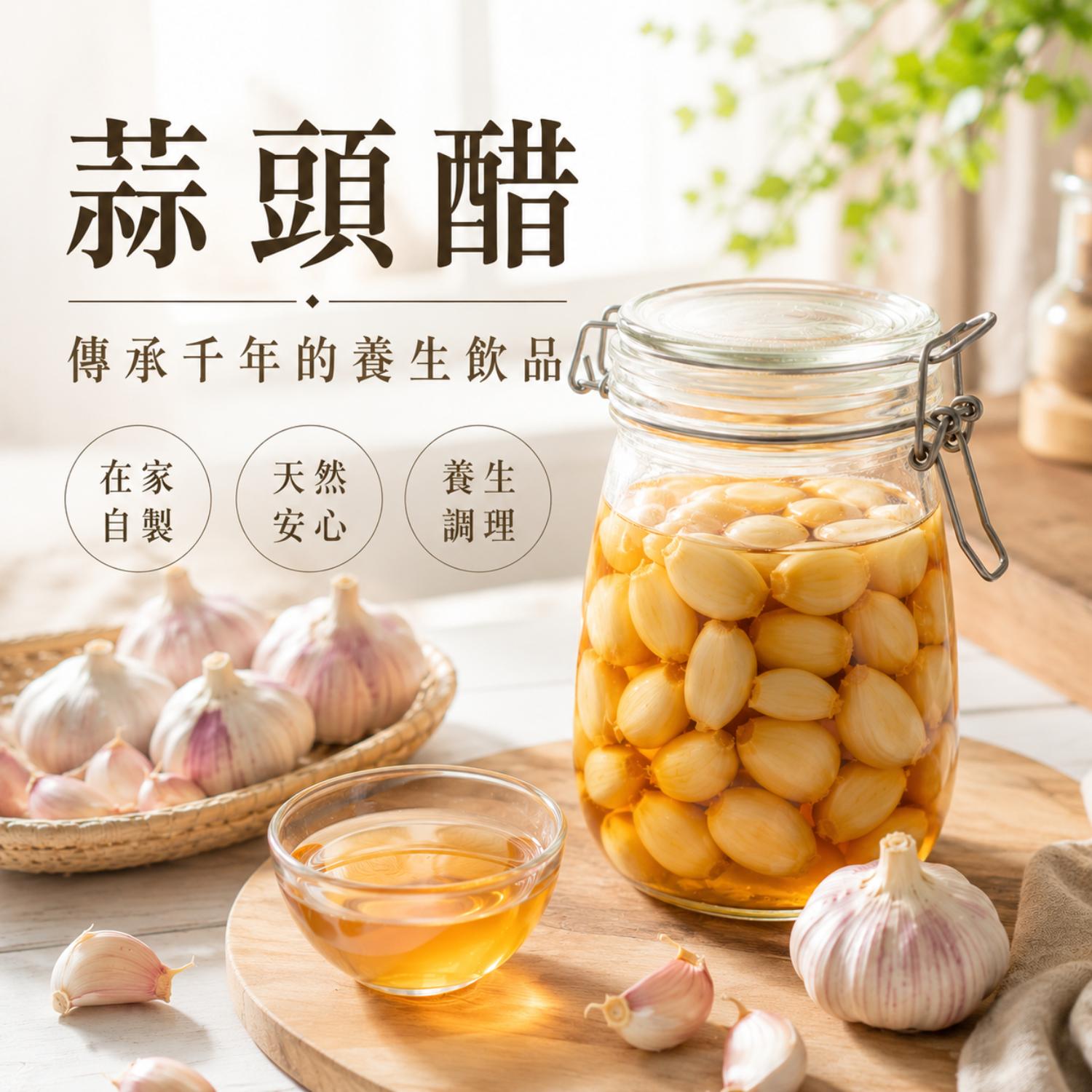 蒜頭醋正確做法,蒜頭醋做法,蒜頭醋副作用,糖醋蒜比例,自製醃蒜頭,蒜頭醋保存期限,酸蒜頭做法,醃製糖醋蒜,北極星廚房,晶巧飲食坊,北極星Polestar