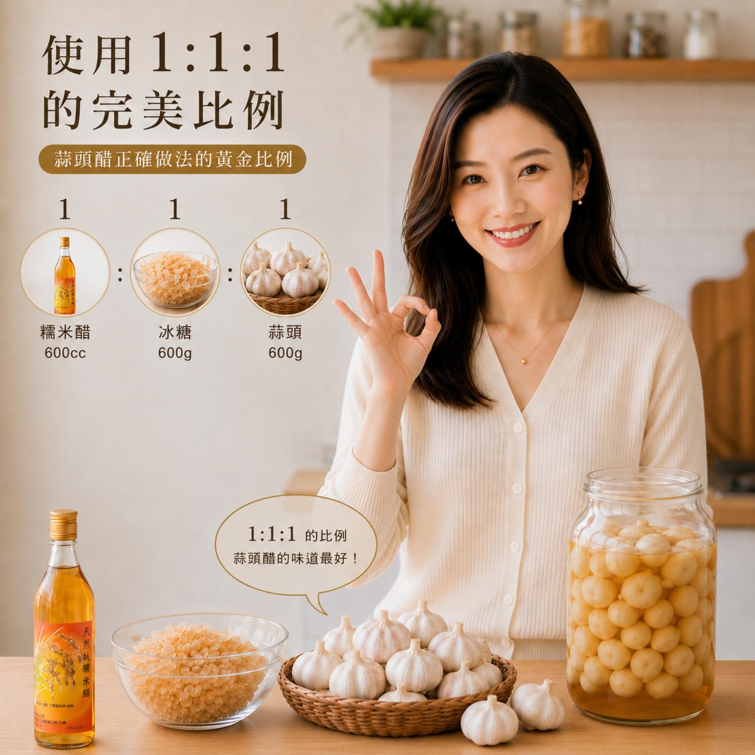 蒜頭醋正確做法,蒜頭醋做法,蒜頭醋副作用,糖醋蒜比例,自製醃蒜頭,蒜頭醋保存期限,酸蒜頭做法,醃製糖醋蒜,北極星廚房,晶巧飲食坊,北極星Polestar