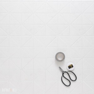 幾何世界（米白）｜拍照背景板