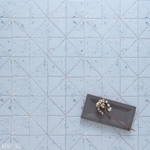 幾何世界（淡藍）｜拍照背景板