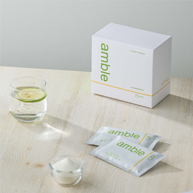 品牌合作｜amble 安鉑｜水解膠原蛋白粉 隨身包 2 包