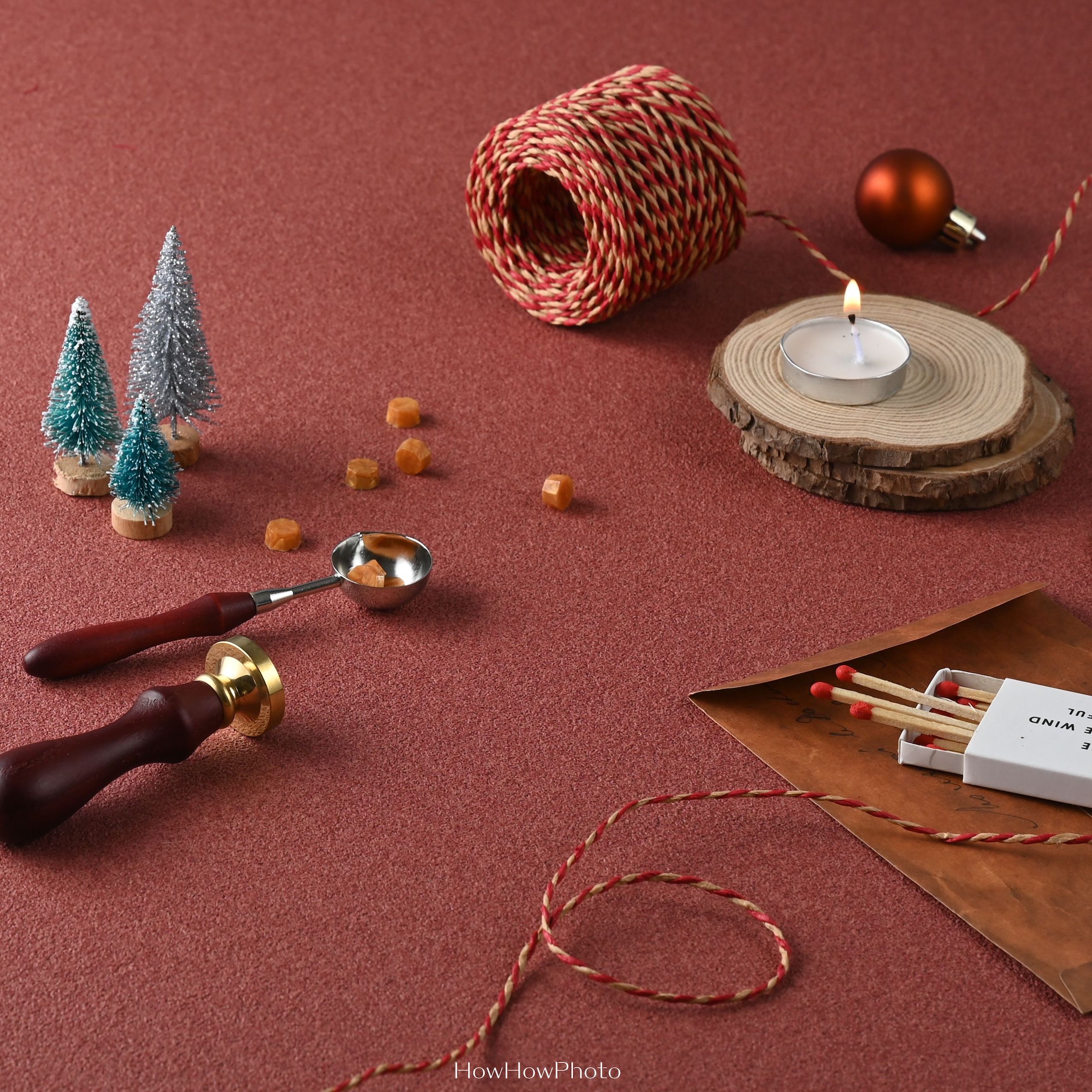 溫穩-紅｜拍照背景板