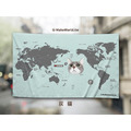 Make World 運動浴巾 (寵物-灰貓)