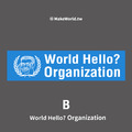 Make World 運動毛巾 (World Hello?Organization)_1