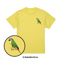 Make World 短T (小太陽鸚鵡/黃邊)_3