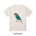 Make World 短T (小太陽鸚鵡/藍綠)_4
