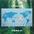 Make World 運動浴巾 (生態-月輪鸚鵡)_1
