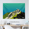 Make World 年曆掛布2024 (台灣山脈-玉山)_1