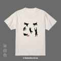 Make World 短T (火車Train/黑貓Jazz 玩耍時間)