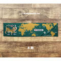 Make World 運動毛巾 (綠地黃虎喵喵叫)_1