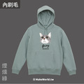 Make World 內刷毛帽T (寵物-灰貓)_6