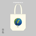 Make World 環保立體提袋 (嶼森之日-地球)