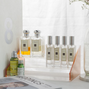 玫瑰金：三層展示收納架