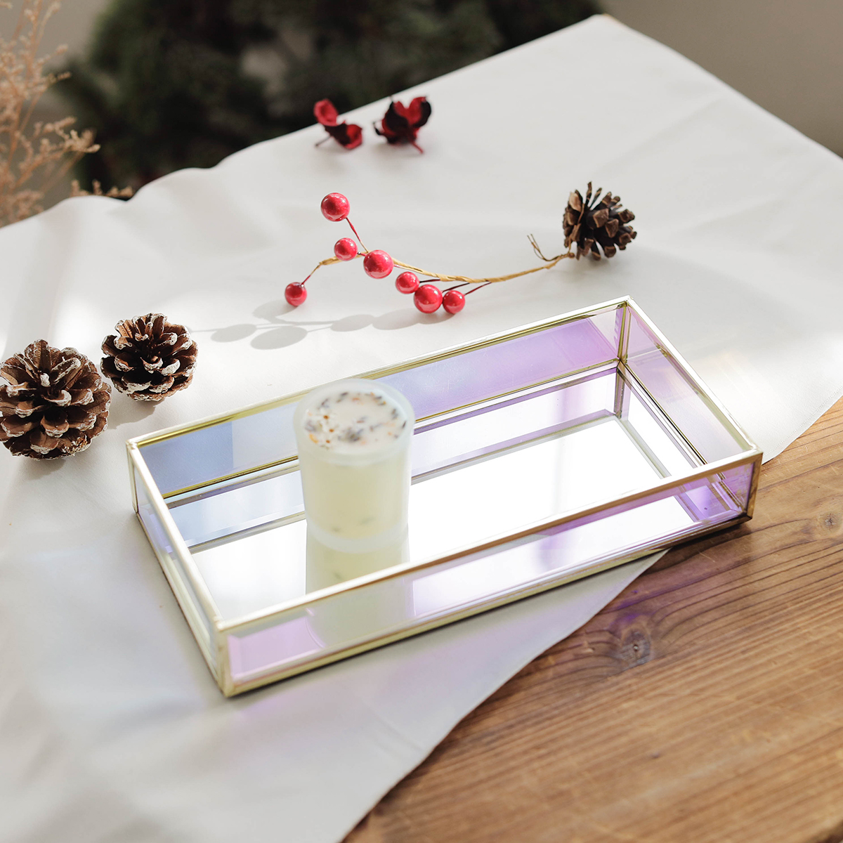 【可客製】歐若拉．極光托盤(L/M)