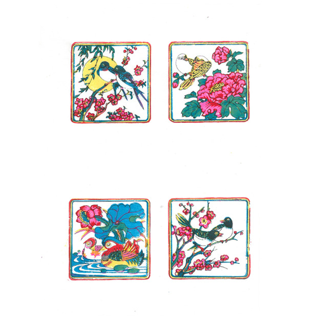 武強年畫 / 四季花鳥 The Four Seasons of Flowers and Birds