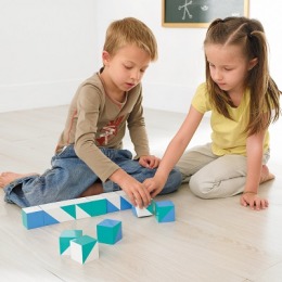 【Weplay】藍色海洋積木- 16塊