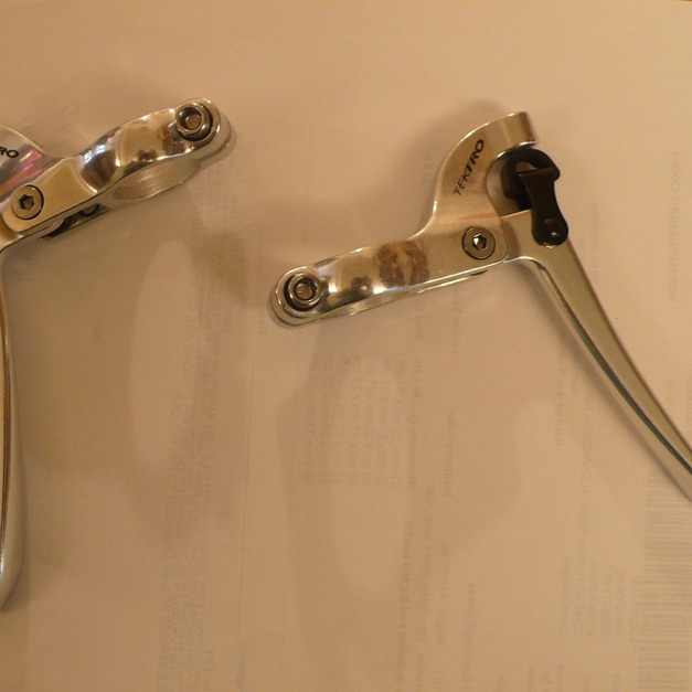Tektro FL750 (Left & Right, All Silver)
