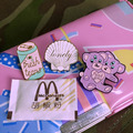 lonely wave rude bears pin 不禮貌小熊別針_4