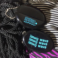 LONELY WAVE 90s cool kid coin holder小錢包鑰匙圈---MADE IN USA 黑色_1