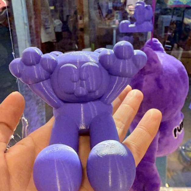 首爾畫家 PURPLACE中型公仔