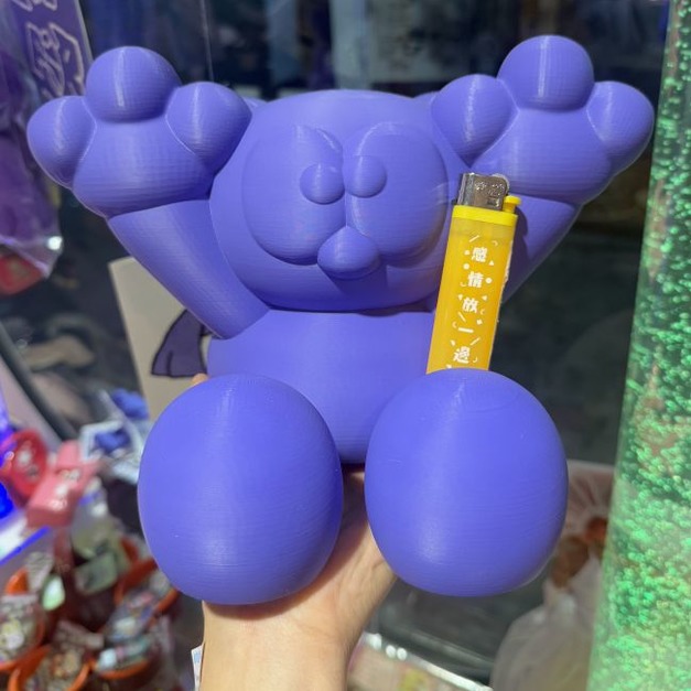 首爾畫家 PURPLACE最大公仔