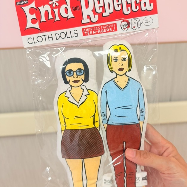 ghost world正版授權雙面布娃娃