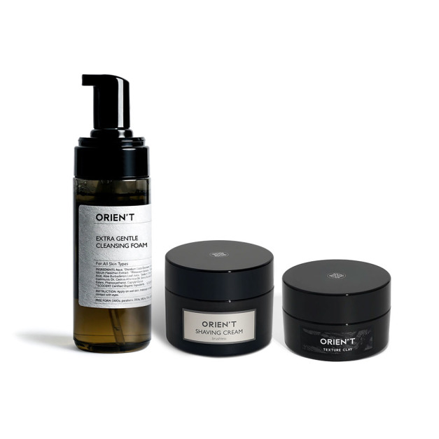 [男士體面組]- 造型髮品65ml+刮鬍膏+洗顏泡沫 