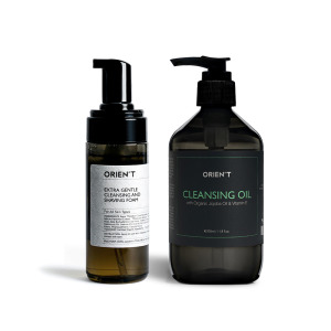 深層潔顏組合- 洗顏泡沫 + 深層潔顏油 